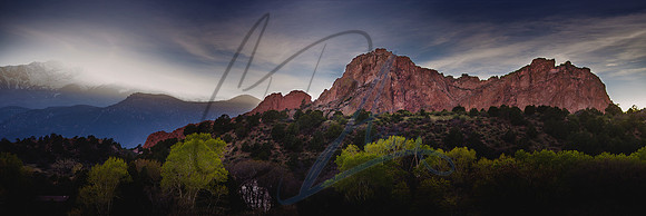 Pikes Peak and RLR in 36x12